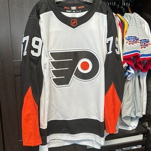 Carter Hart Philadelphia Flyers adidas Reverse Retro 2.0 Authentic Player Jersey